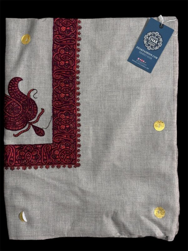 Embroidered Traditional Omani 100% Cotton Shemagh (Masar) - Image 14