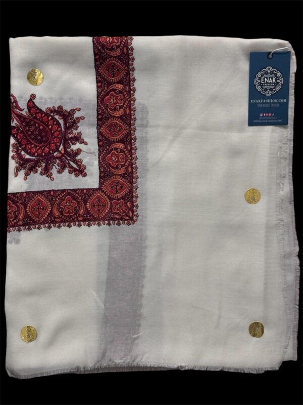 Embroidered Traditional Omani 100% Cotton Shemagh (Masar) - Image 25