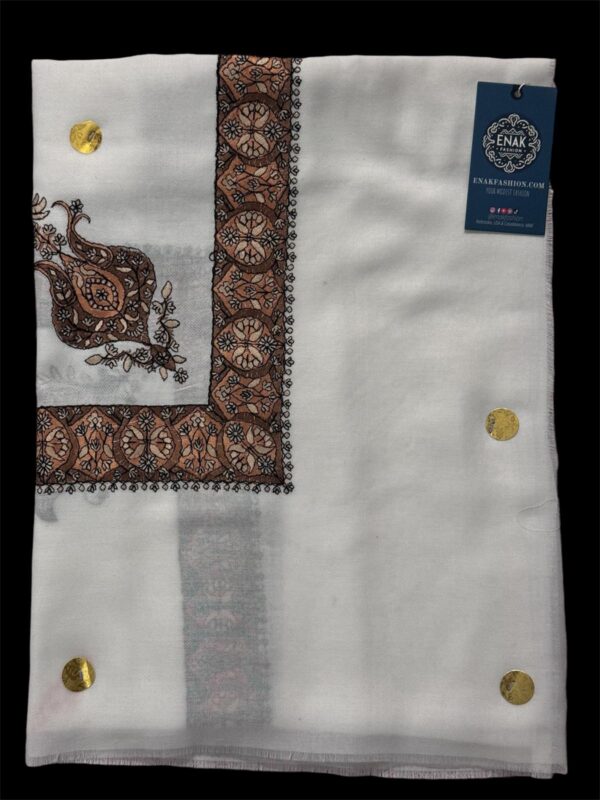 Embroidered Traditional Omani 100% Cotton Shemagh (Masar) - Image 26