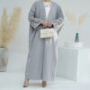 2024 Embroidered Dubai Abaya With Matching Hijab
