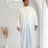 Luxurious Moroccan Gandoura (long-sleeve) non-hooded